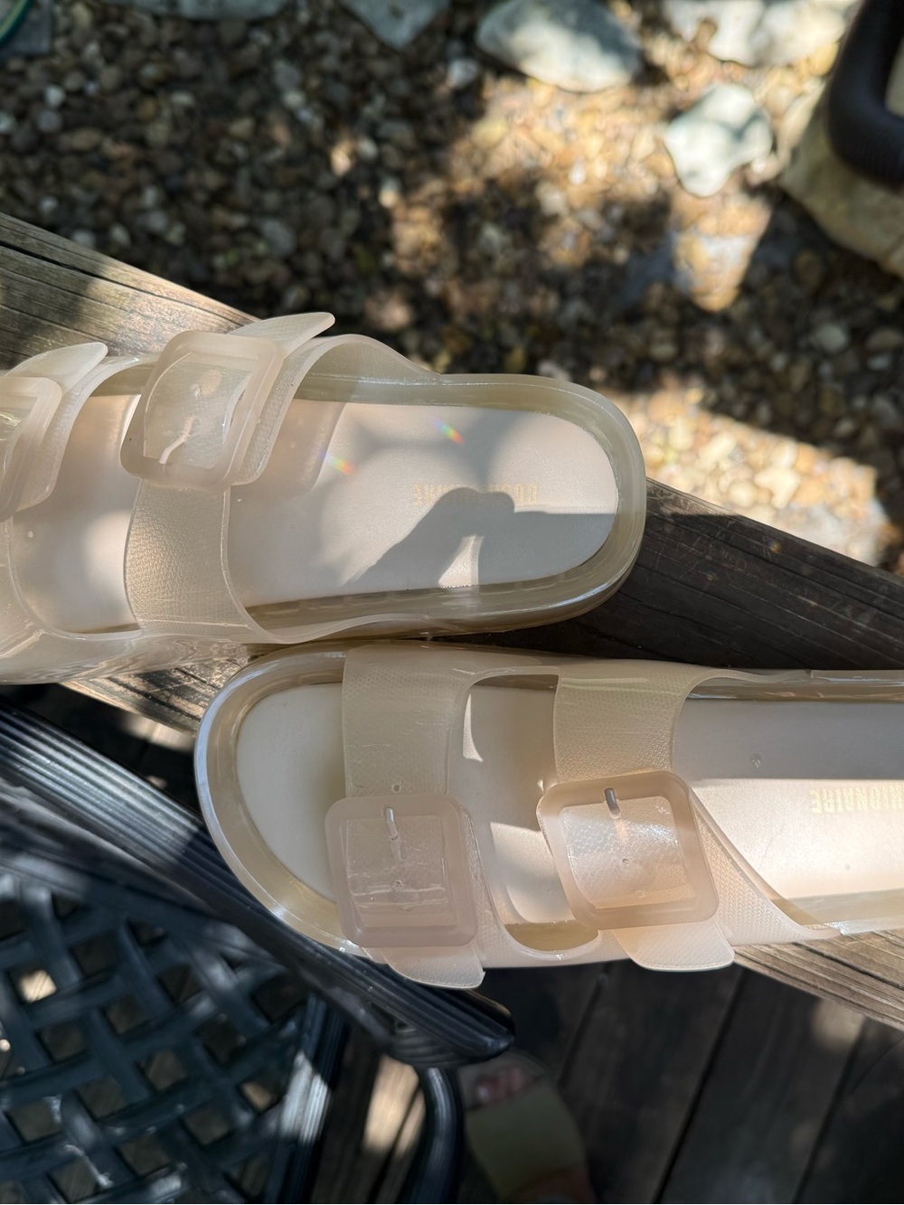 Cushionaire Pool Slide Sandals in Champagne - Women’s 9 - Picture 4 of 6